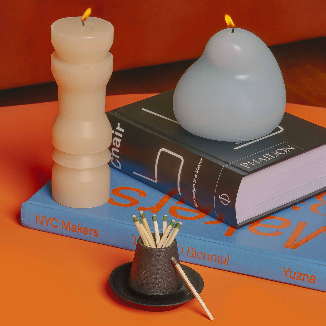 Match Striker – Cast Iron · Ø 7.5 cm | Areaware