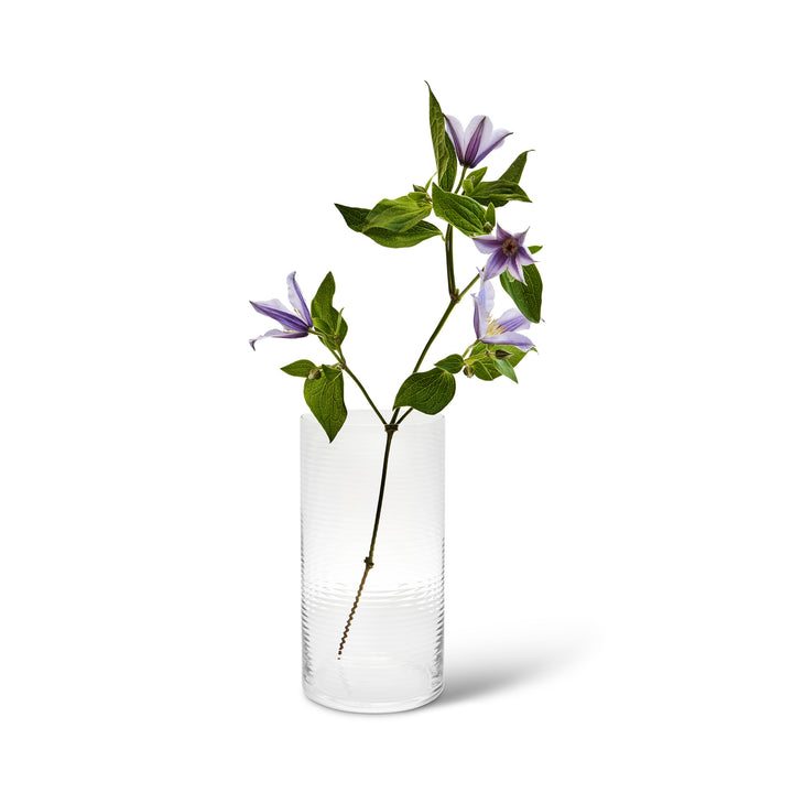 LAINE CYLINDRICAL - zylinderförmige Glas-Vase - H=25 cm | Samuli Helavuo | Spring Copenhagen