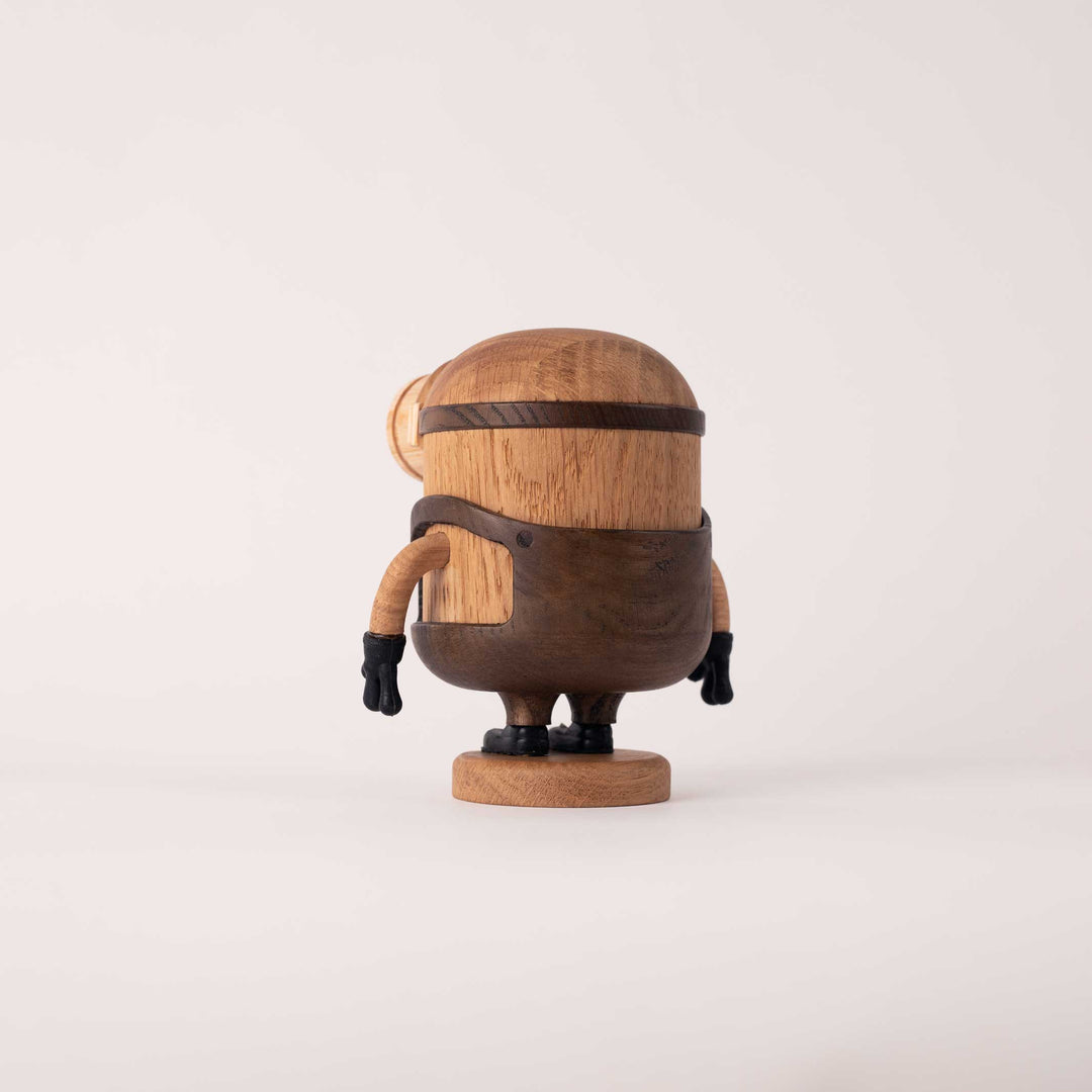 BOB - BOYHOOD x Minions - Wooden Comic Figurine Oak 11.5 cm high | Jakob Burgsø | boyhood