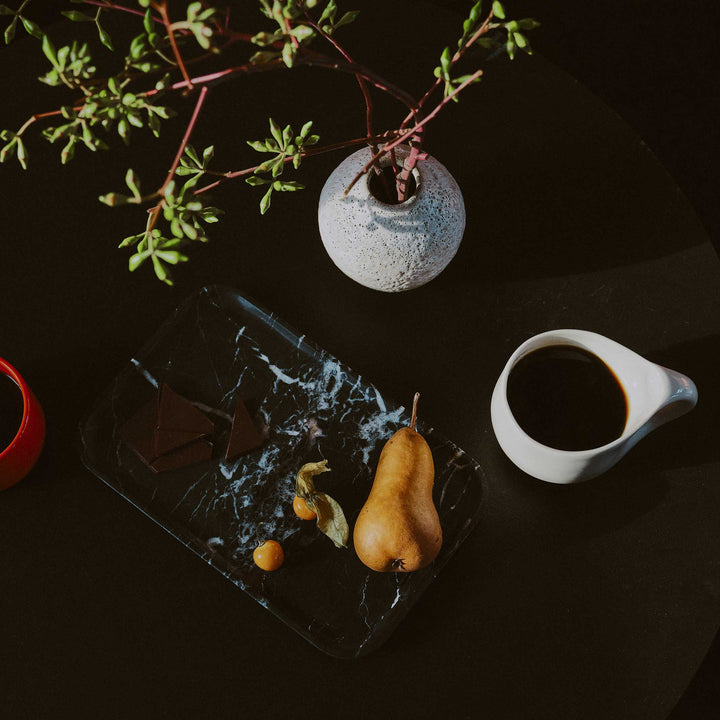 NOCTURN CATCH MARBLE - Black Marquina Catch-All | Craighill