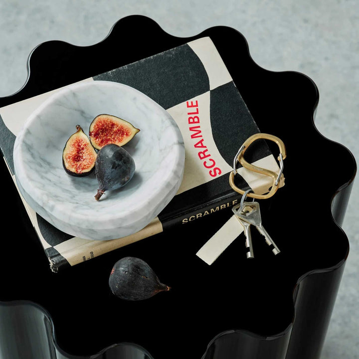 FACET BOWL - Small White Carrara bowl - 14 cm | Craighill