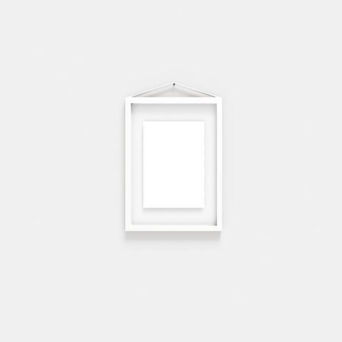 FRAME WHITE - picture frame - aluminum | Moebe