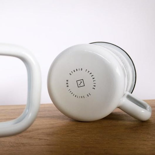 SMUNDAY - Emaillebecher | typealive