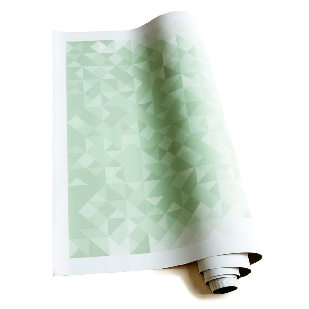 GEO - magnetic wallpaper - green | Groovy Magnets