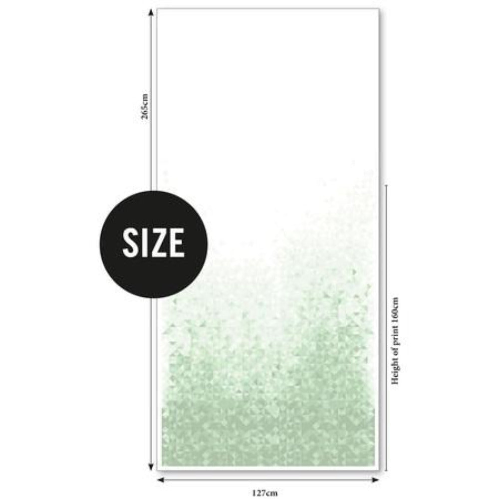 GEO - magnetic wallpaper - green | Groovy Magnets