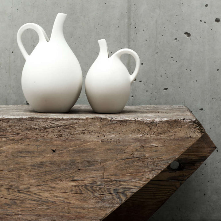 SPALTEKANDEN #64 | off-white PITCHER & VASE | Eva Stahr-Nielsen | Spring Copenhagen