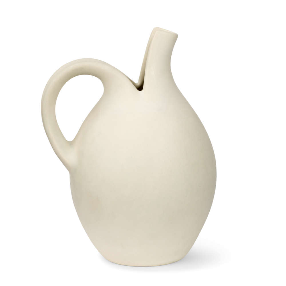 SPALTEKANDEN #64 | off-white PITCHER & VASE | Eva Stahr-Nielsen | Spring Copenhagen