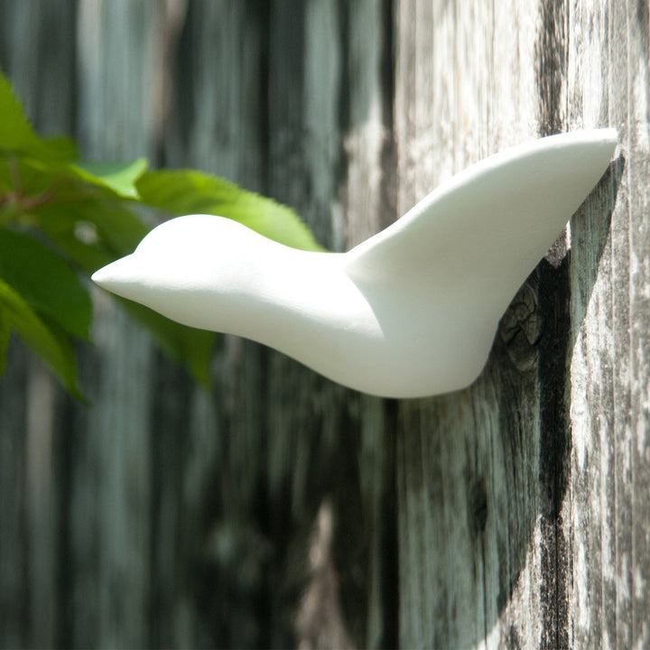 WHITE BIRD SWARM - Decorative Birds - Set of 4 | Formpoet