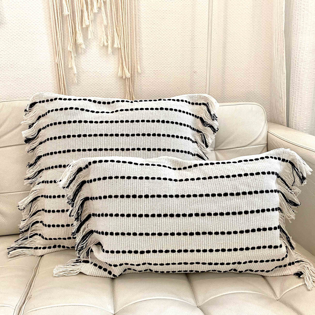 Boho cushion - FRINGES | adorist