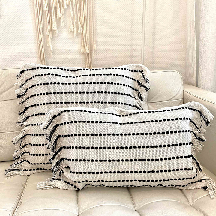 Boho cushion - FRINGES | adorist
