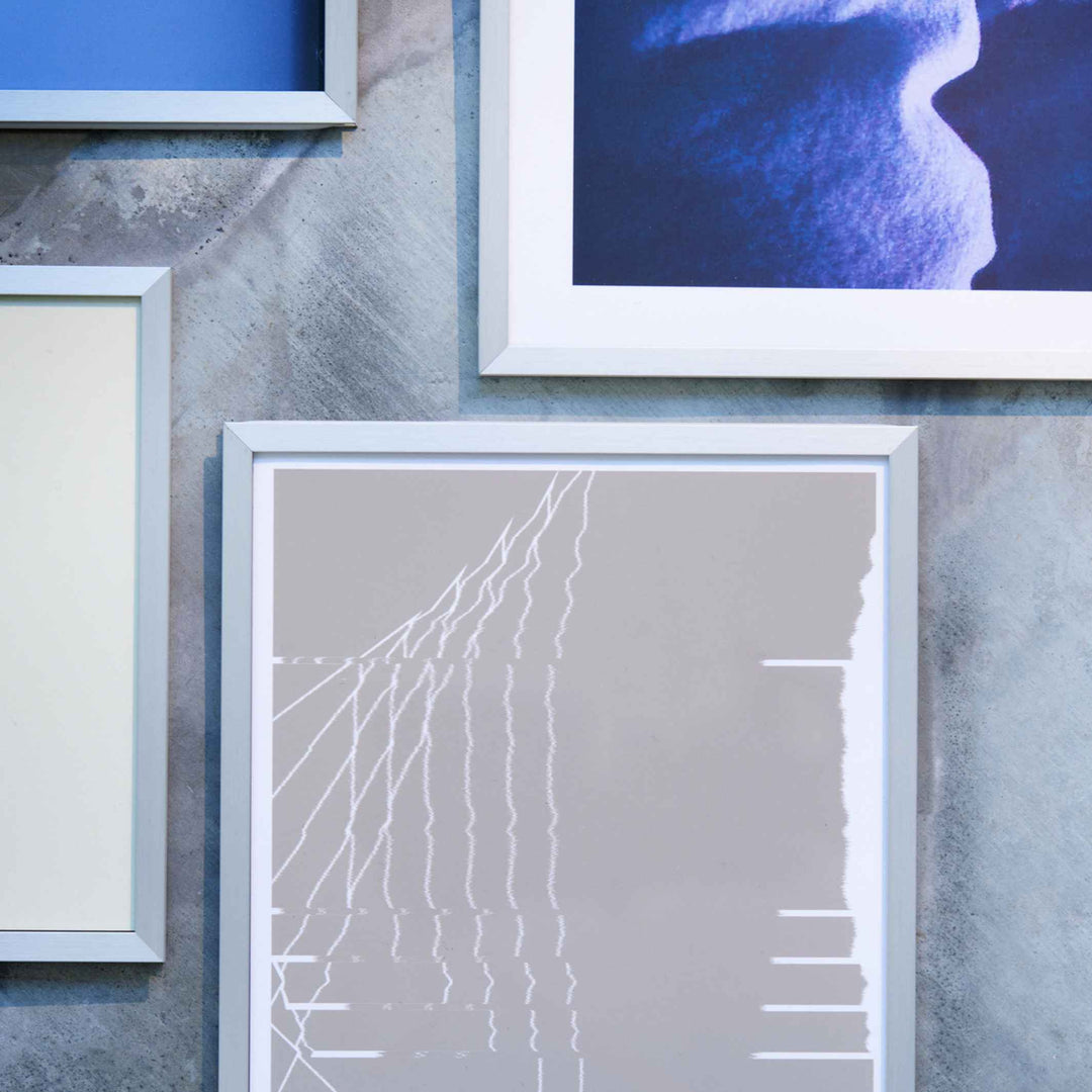 Picture frame - FRAME BRUSHED ALUMINIUM | Moebe