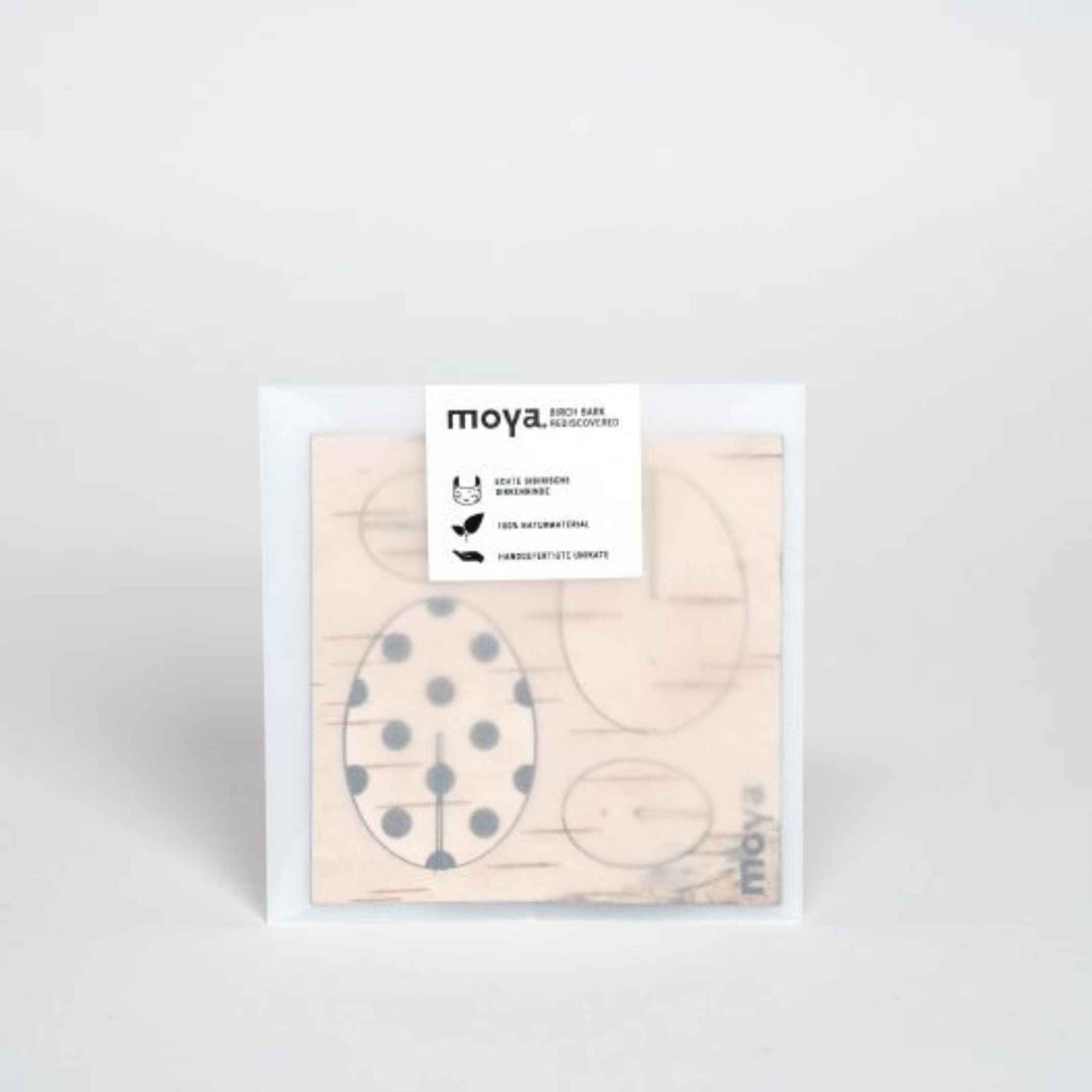 Easter decoration - BIRCH BARK - set of 4 | Moya