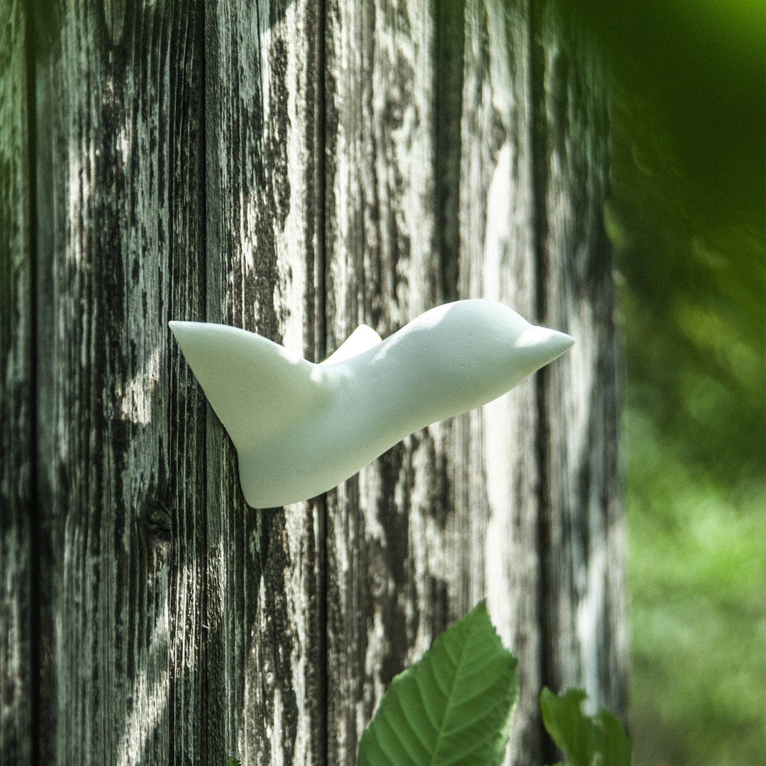 WHITE BIRD SWARM - Decorative Birds - Set of 8 | Formpoet