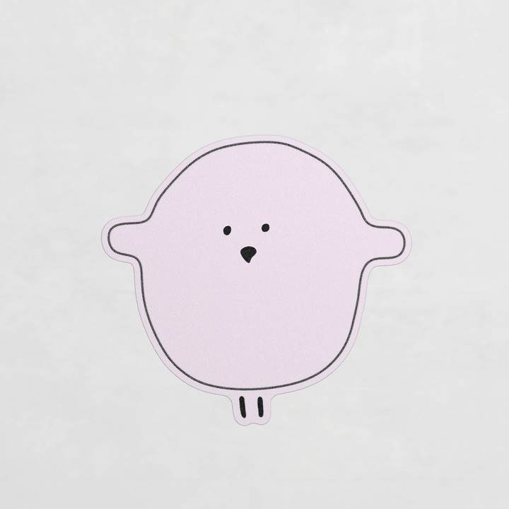 CHICK 1505 - Wall lamp for children - made of wool felt | ALMUT von Wildheim