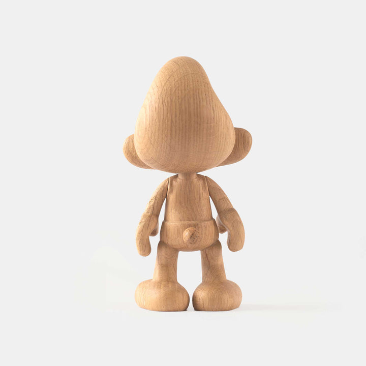 SMURF Small - Wooden Figurine - Oak 13,5 cm high | Jakob Burgsø | boyhood