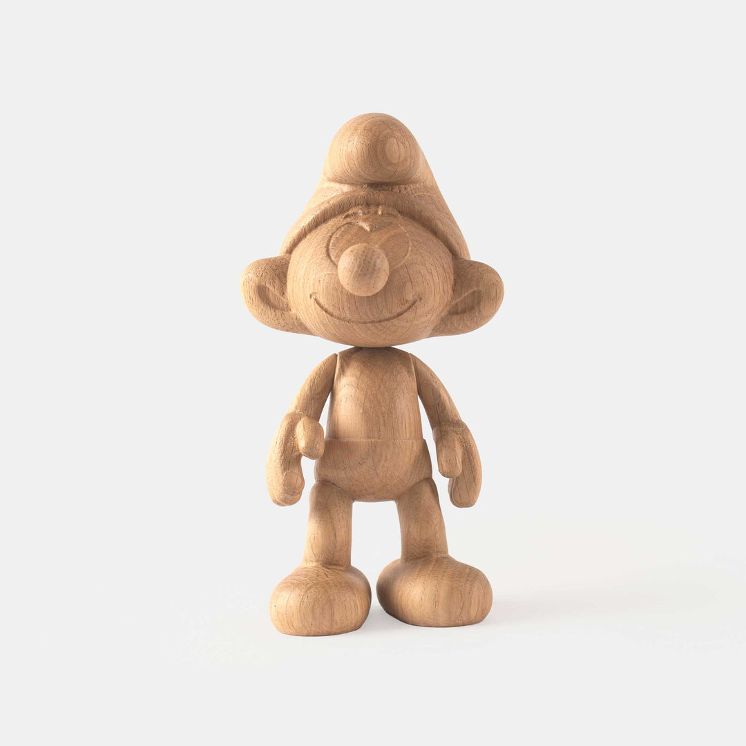 SMURF Small - Wooden Figurine - Oak 13,5 cm high | Jakob Burgsø | boyhood