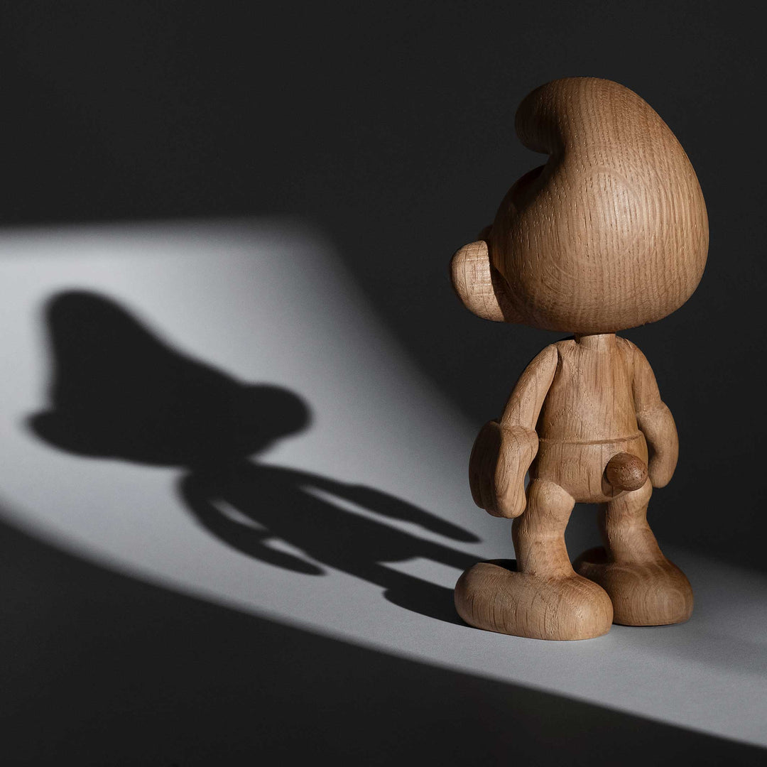 SMURF Small - Wooden Figurine - Oak 13,5 cm high | Jakob Burgsø | boyhood