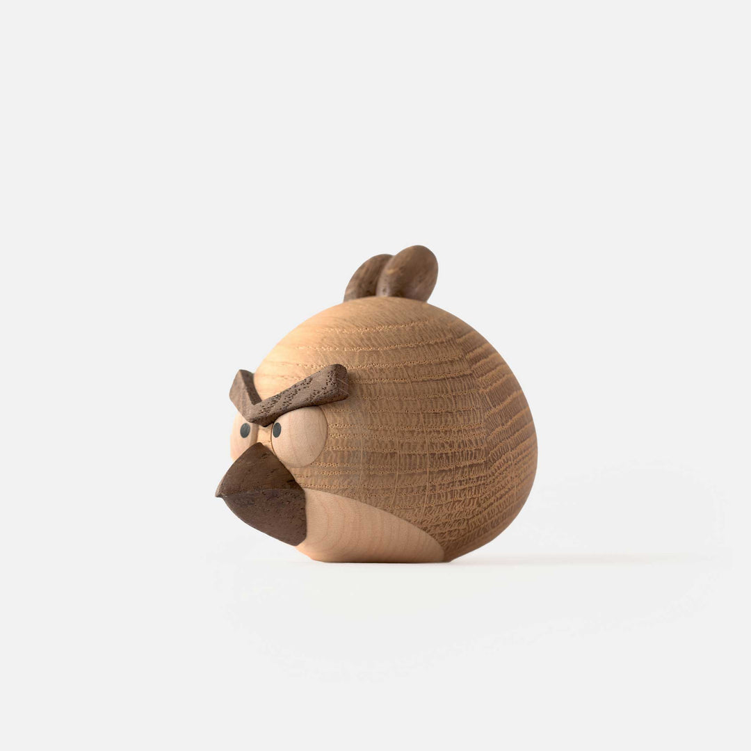 ANGRY BIRDS X RED SMALL - Wooden Comic Figurine - Oak 7 cm high | Jakob Burgsø | boyhood
