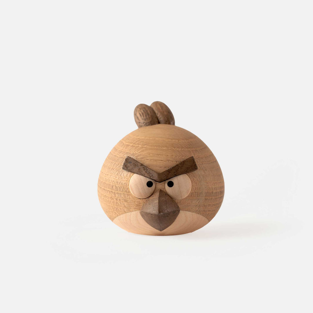 ANGRY BIRDS X RED SMALL - Wooden Comic Figurine - Oak 7 cm high | Jakob Burgsø | boyhood