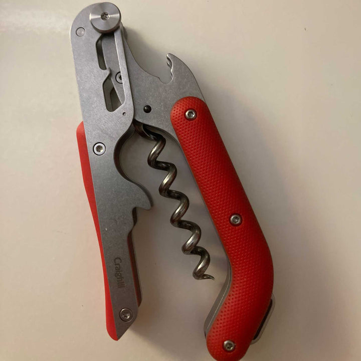 Kellnermesser Best Wine Key – Rot · 11,7 cm | Craighill