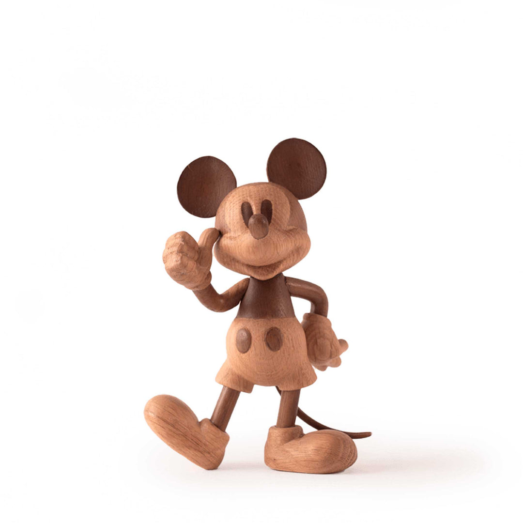 MICKEY MOUSE Large - BOYHOOD X DISNEY - Large wooden Mickey Figurine - Oak 24 cm high | Jakob Burgsø | boyhood