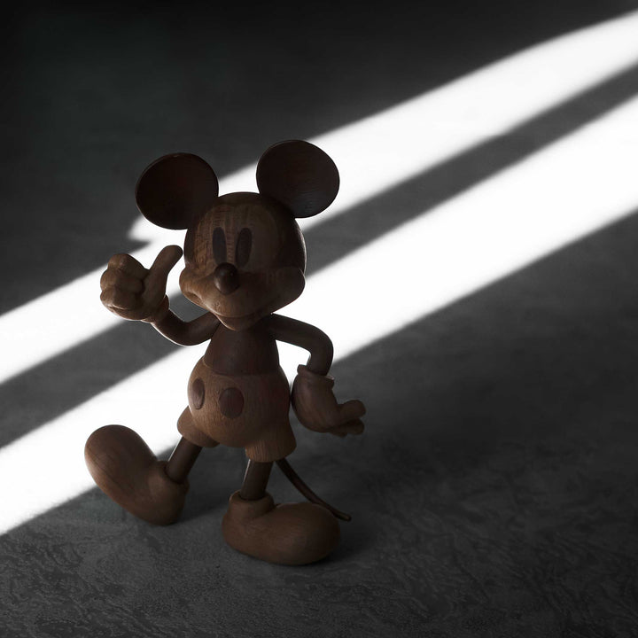 MICKEY MOUSE Large - BOYHOOD X DISNEY - Large wooden Mickey Figurine - Oak 24 cm high | Jakob Burgsø | boyhood