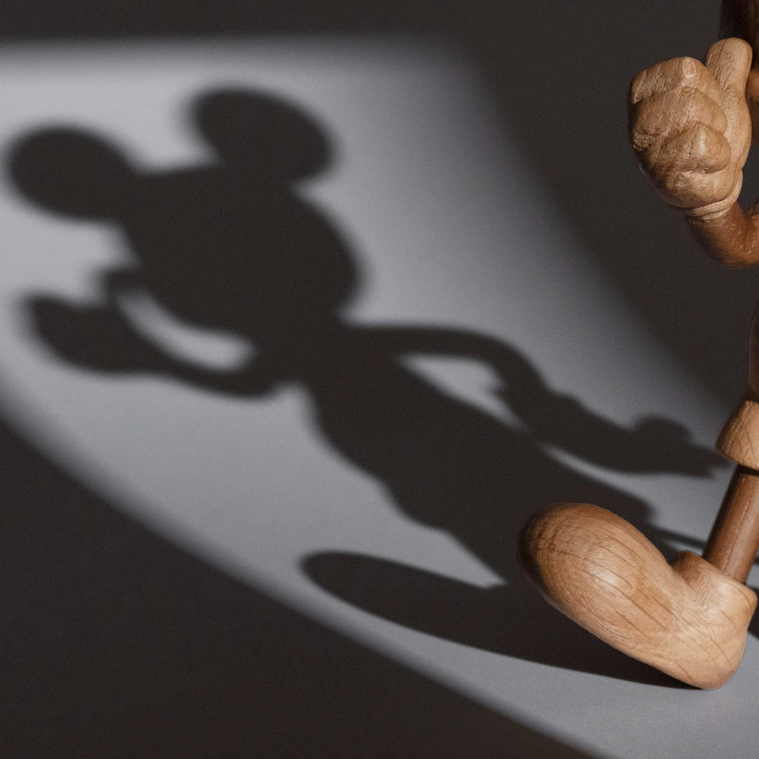 MICKEY MOUSE Large - BOYHOOD X DISNEY - Large wooden Mickey Figurine - Oak 24 cm high | Jakob Burgsø | boyhood
