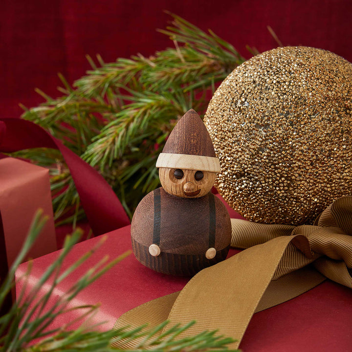 ELFONZO - Wooden Christmas Elf - 8 cm high | Thor Høy | Spring Copenhagen