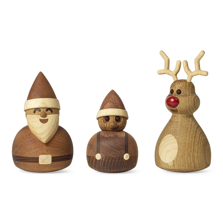 ELFONZO - Wooden Christmas Elf - 8 cm high | Thor Høy | Spring Copenhagen