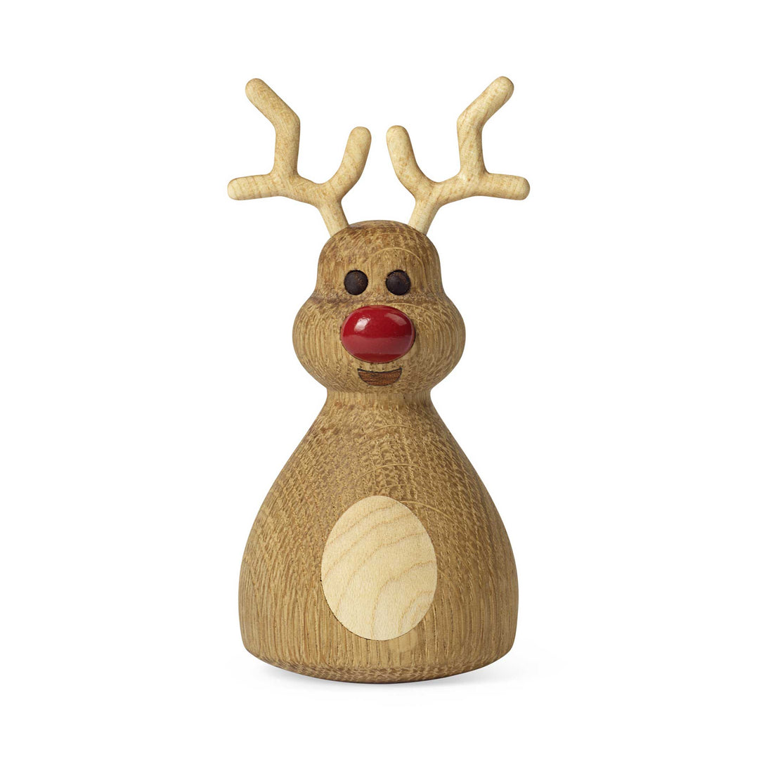 WOOZIE - Wooden Christmas Reindeer - 12 cm high | Thor Høy | Spring Copenhagen
