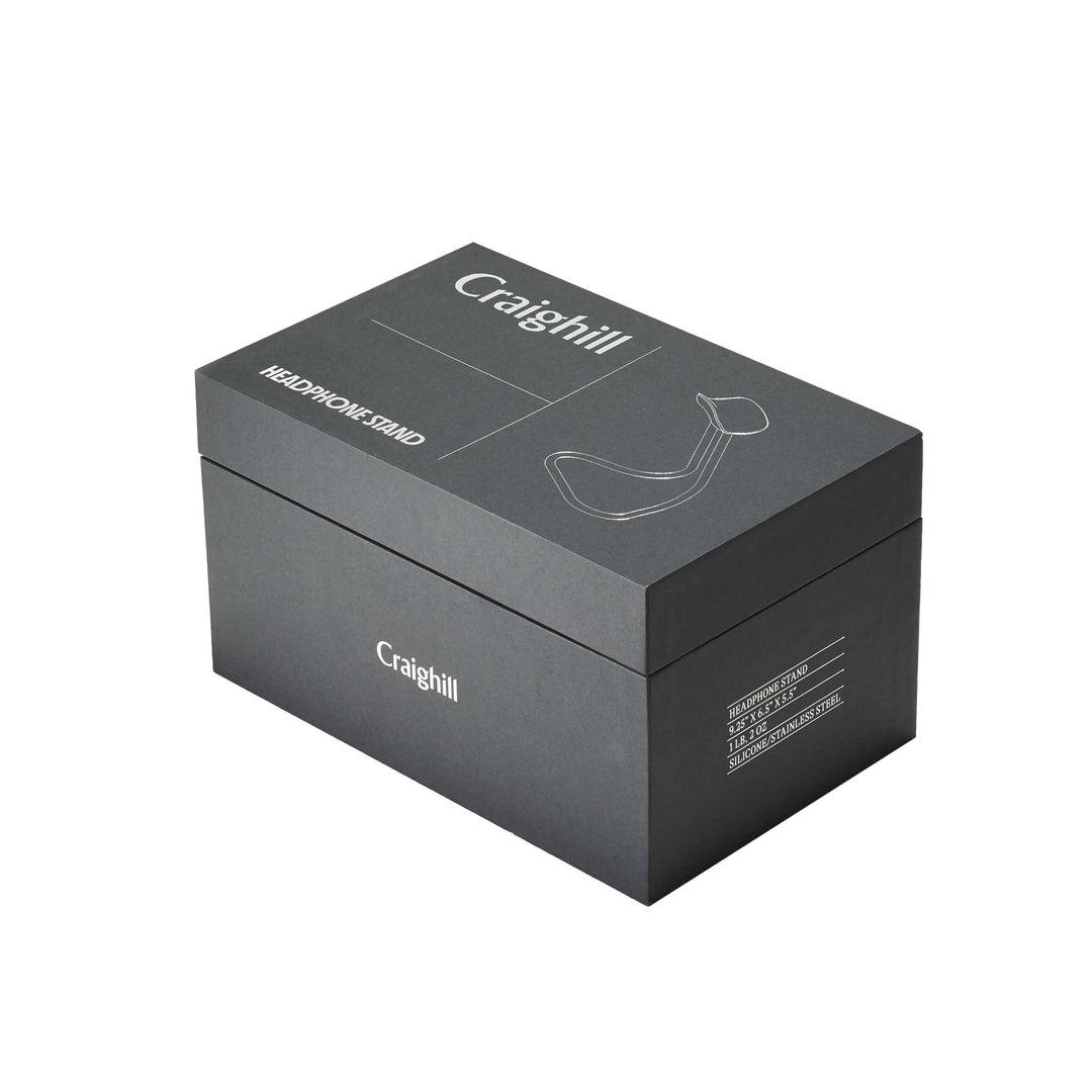 HEADPHONE STAND - black headphone holder | Craighill