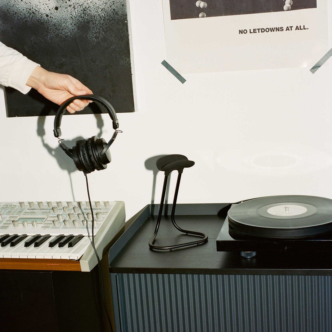 HEADPHONE STAND - black headphone holder | Craighill