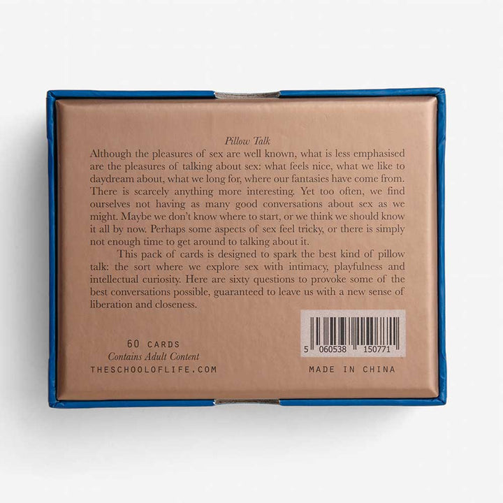 PILLOW TALK | KARTENSET | Englische Edition | The School of Life