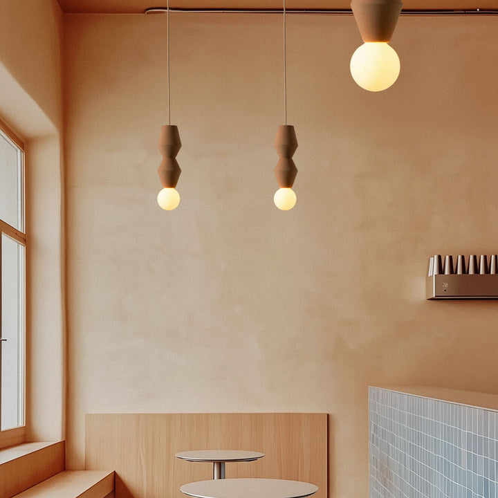 STUCCO NO.2 - Hängeleuchte aus Keramik | Schneid Studio