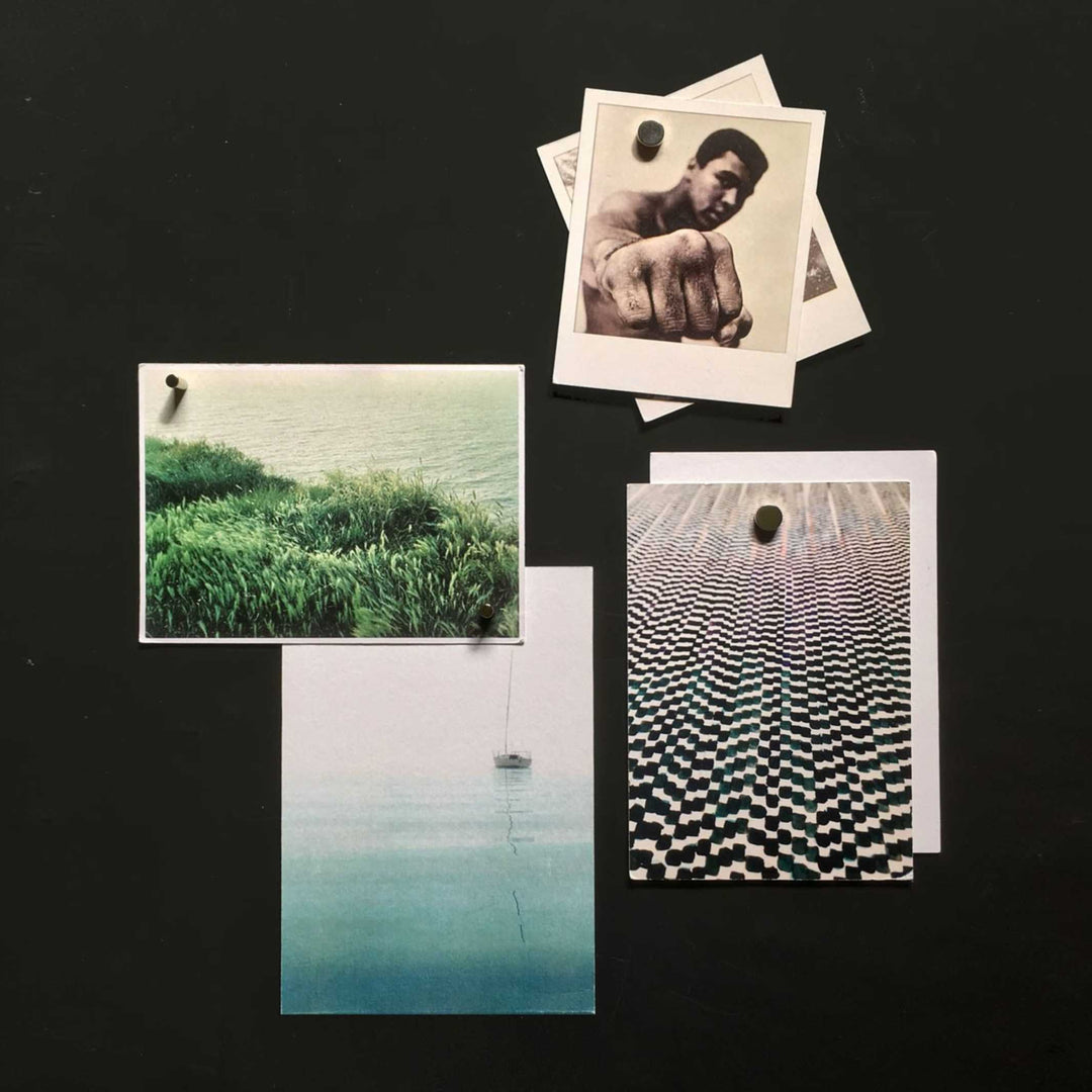 OVAL - wall sticker magnetic - black | Groovy Magnets