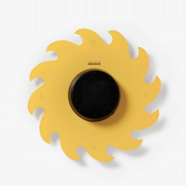 EVERYBODY CLOCK Yellow - colored Wall Wlock 30 cm ⦰ | Dusen Dusen | Areaware