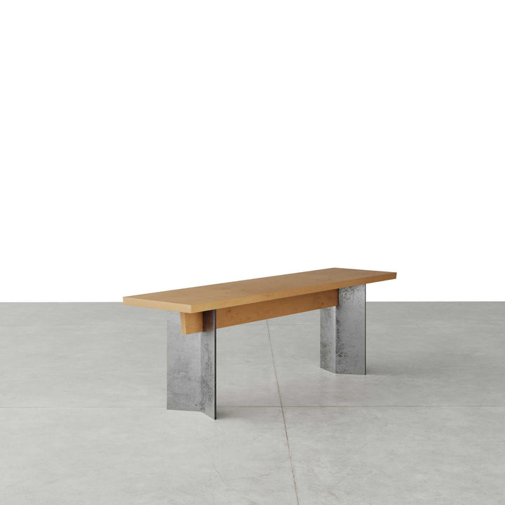 FOLD BENCH OAK - bench - oak | hausen