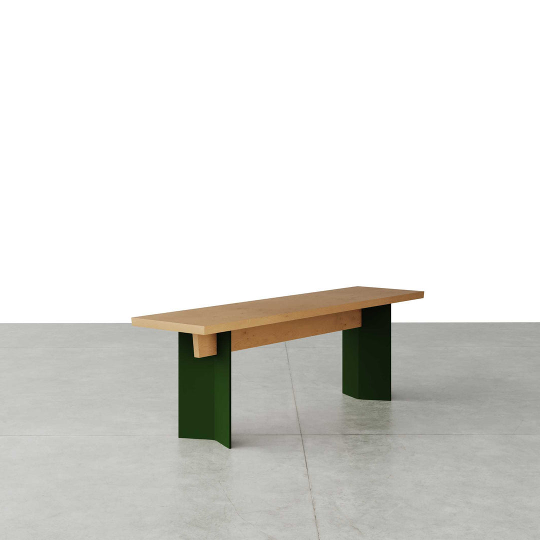 FOLD BENCH OAK - bench - oak | hausen