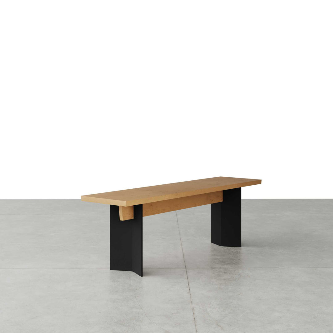 FOLD BENCH OAK - bench - oak | hausen