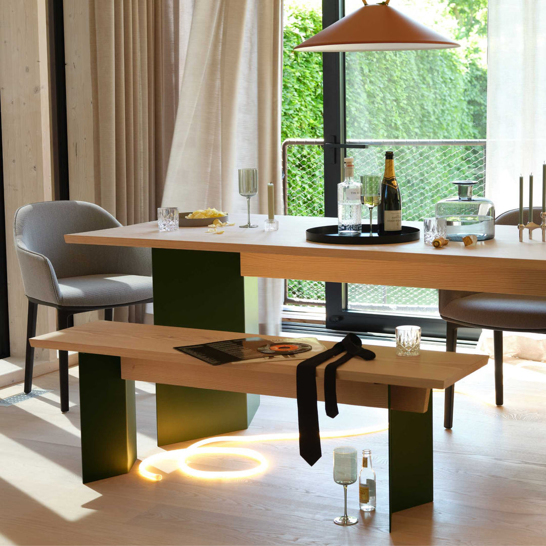 FOLD BENCH OAK - bench - oak | hausen