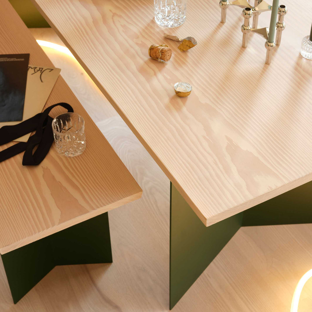 FOLD BENCH OAK - bench - oak | hausen