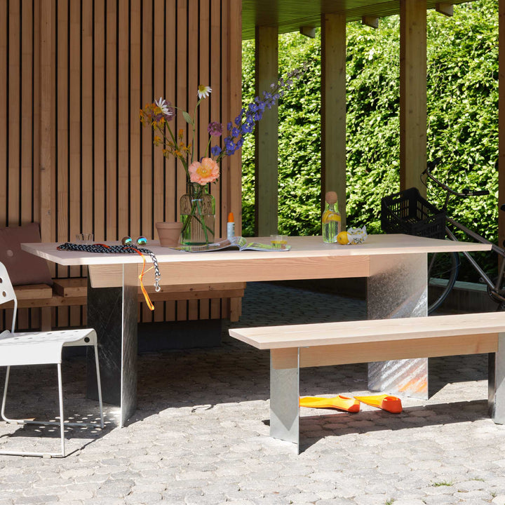 FOLD TABLE DOUGLAS FIR - table - douglas fir wood | hausen