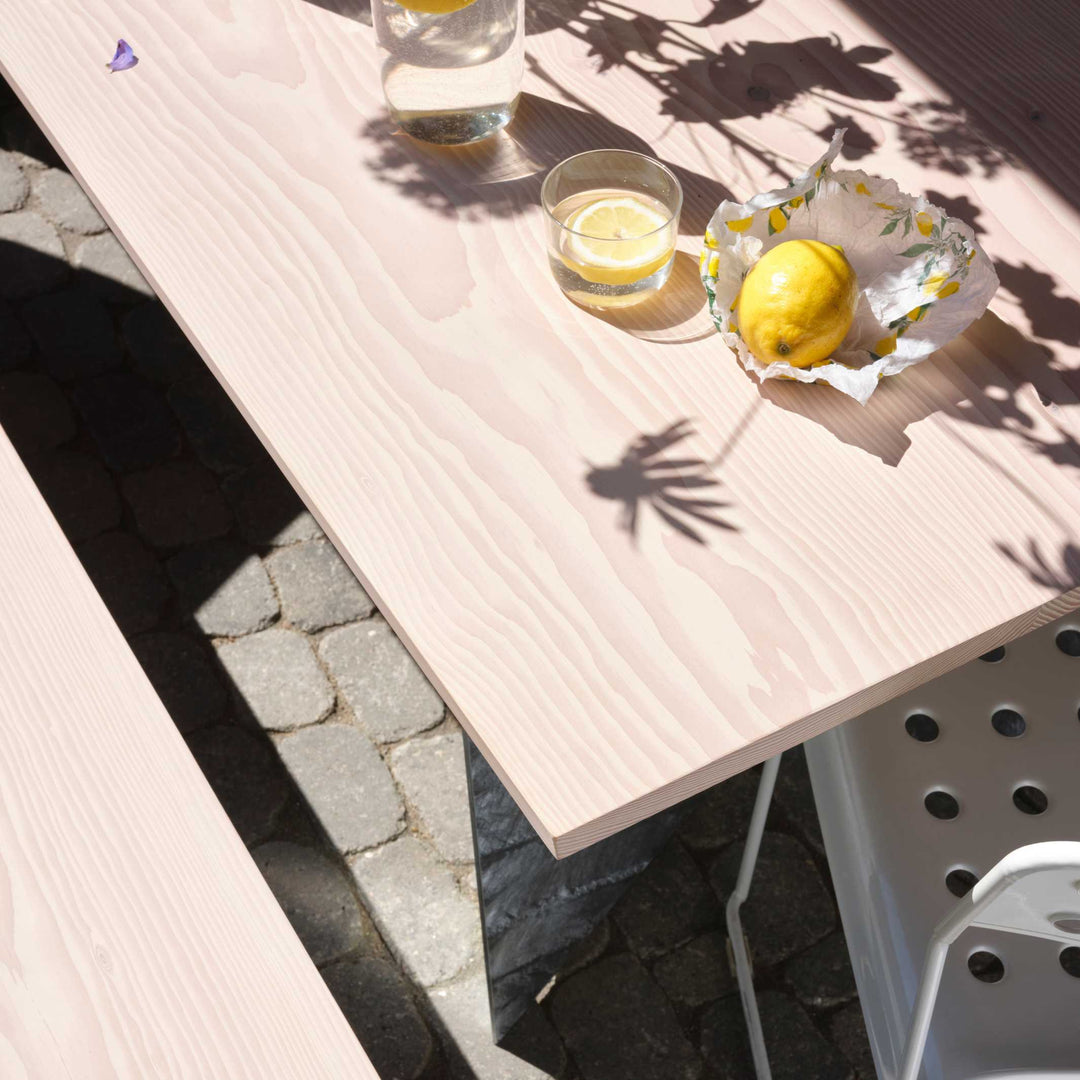 FOLD TABLE DOUGLAS FIR - table - douglas fir wood | hausen