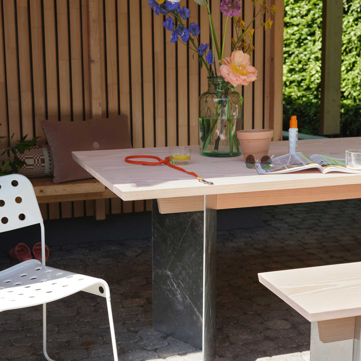 FOLD TABLE DOUGLAS FIR - table - douglas fir wood | hausen