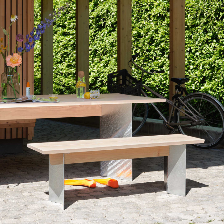 FOLD BENCH DOUGLAS FIR - bench - douglas fir wood | hausen