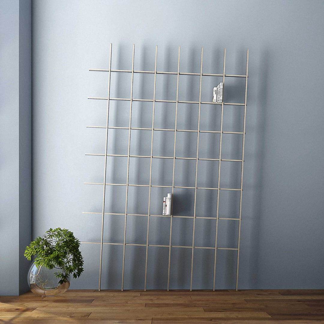 SCHLAGSEITE - Bücherregal mit Neigung | BREUER & BONO