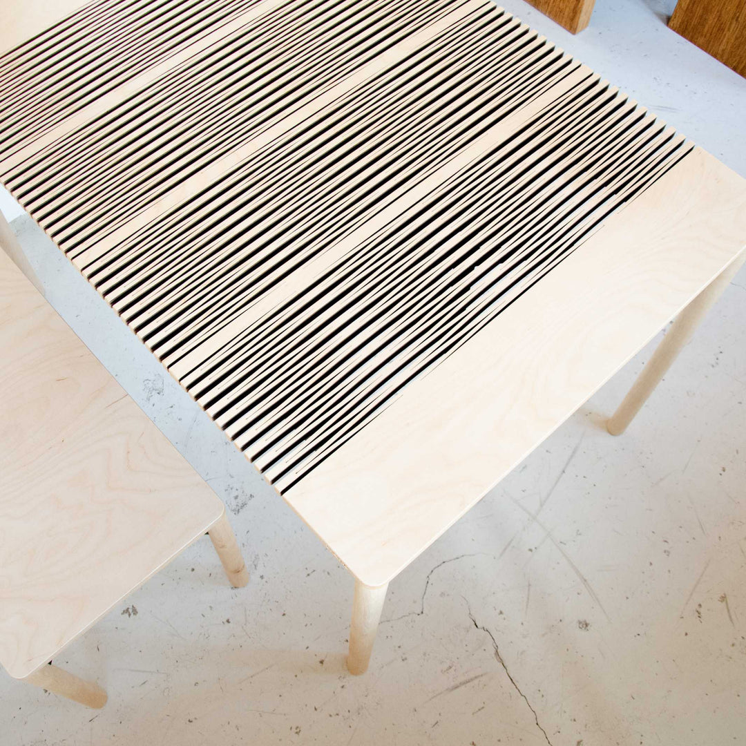 iLAIK BIRKE - extendable table - birch | LAIK