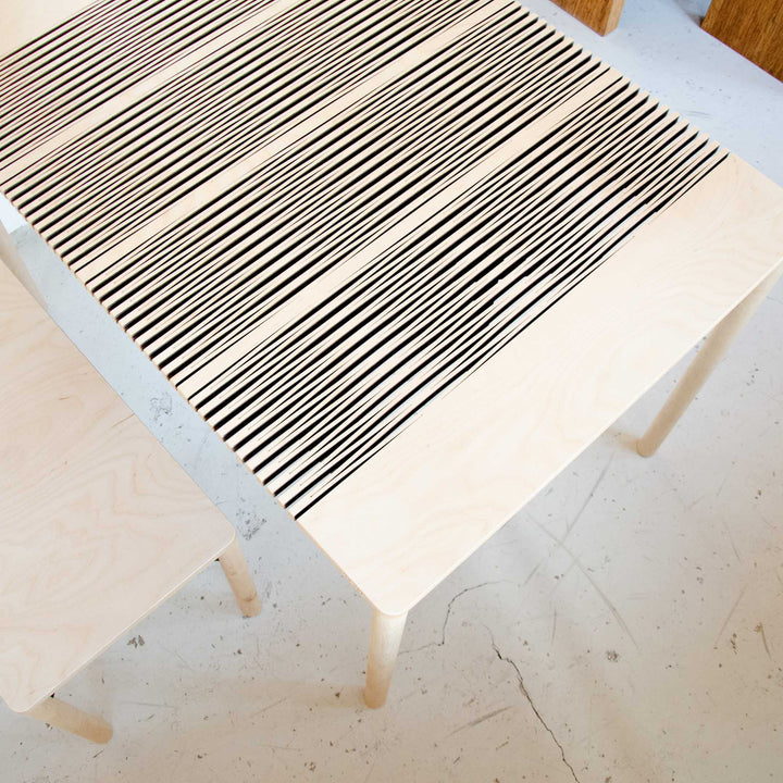 iLAIK BIRKE - extendable table - birch | LAIK