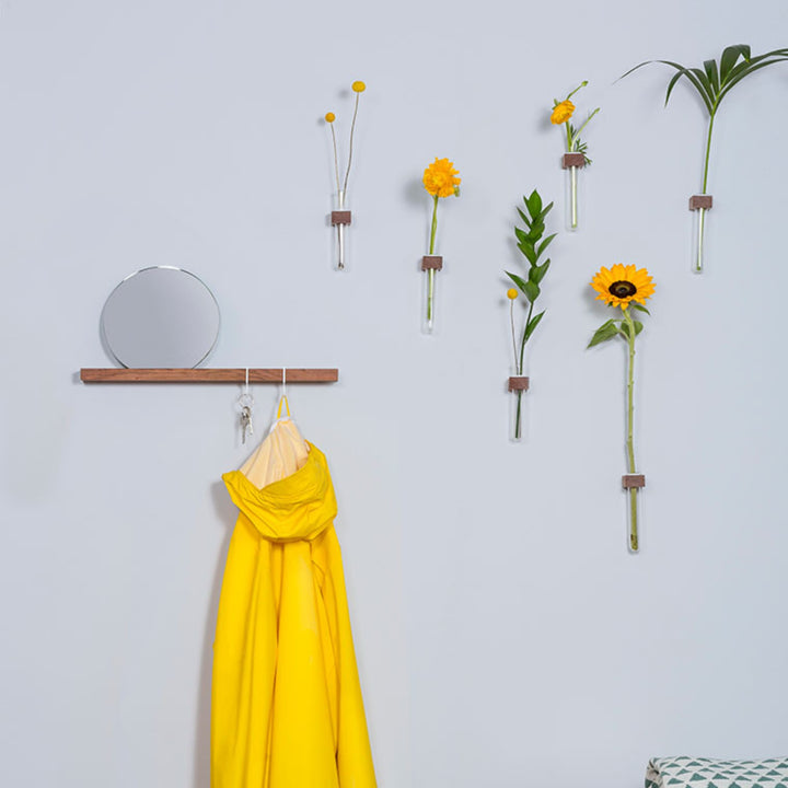 CONTAINER 2 - wooden vase for the wall - set of 2 | FIGR1