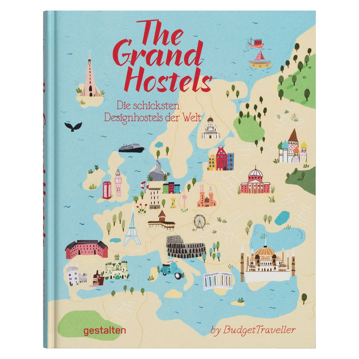 THE GRAND HOSTELS - book - by BudgetTraveller - German  | Gestalten Verlag